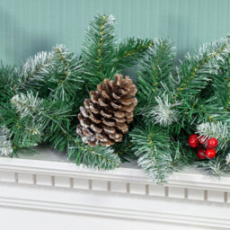 The Christmas Workshop 6Ft Christmas Garland - thumbnail 3
