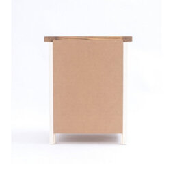 Cabinet Bits Tropea 3 Drawer Bedside Table Brass Cup Handle - thumbnail 8