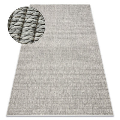 RugsX Carpet Origi 3583 Grey - Flat-Woven Sisal String 194X290 Cm - image 1
