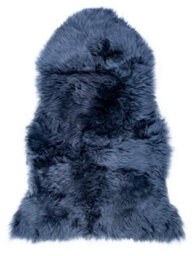 Naturally Sheepskins New Zealand Single Rug - Steel Grey