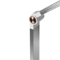 Beliani Desk Lamp White With Wireless Charger, 3 Temp Modes And Stepless Dimmer - thumbnail 5