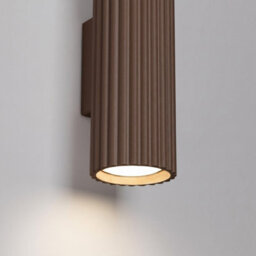 Luminosa Lighting Luminosa Karbon Up & Down Wall Lamp Brown 2X Gu10 - thumbnail 5