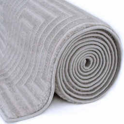 The Rugs Carmel Grey/cream Geometric Area Rug And Runner Non Shedding, Stain Resistant, Soft - thumbnail 5