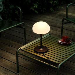 Nordlux Sponge Outdoor Plastic Table Battery Light 3-Level Dimming Black, Led