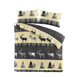 Kampala Hill Flannelette Tartan Stag Dreamzone - thumbnail 2