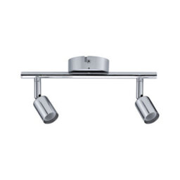 Paulmann 66748 Ceiling Spotlight Carolina Ip44 Gu10 230V Max. 2X10W Dimmable Chrome Double-Flame Spotlight - thumbnail 2