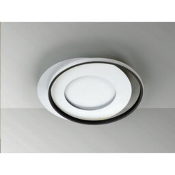 Luminosa Lighting Luminosa Limbos Integrated Led Semi Flush Light White, Black 4000K 4400Lm - Uk Stock - thumbnail 5