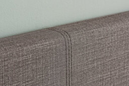 Birlea Berlin Double Bed Frame In Grey - thumbnail 3