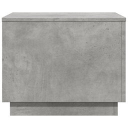 Vidaxl Coffee Table With Led Lights Concrete Grey 50X50X40 Cm - thumbnail 7