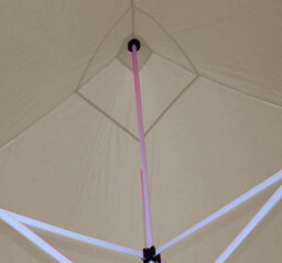 Crocodile Trading 3M X 3M Trader-Max 30 Commercial Instant Shelter Pop Up Gazebos Frame, Canopy & Sides - Silver - thumbnail 4