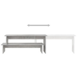 Berkfield Tv Cabinet Concrete Grey 180X30X43 Cm Engineered Wood - thumbnail 5