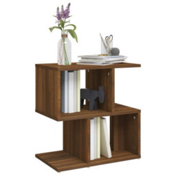 Berkfield Modern Bedside Cabinets 2 Pcs Brown Oak 50X30X51.5 Cm Engineered Wood - thumbnail 4