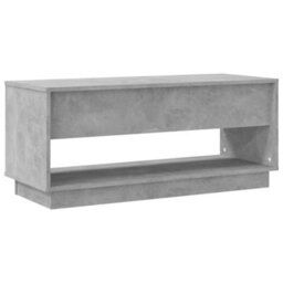 Berkfield Tv Cabinet Concrete Grey 102X41X44 Cm Engineered Wood - thumbnail 7