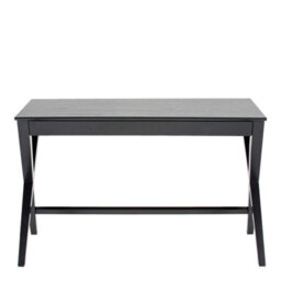 Wyld Haus Verona Black Oak Veneer Desk With Drawer - thumbnail 3