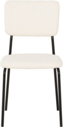 Seconique Sheldon Chairs Set Of 4 In Ivory Boucle Fabric - thumbnail 7