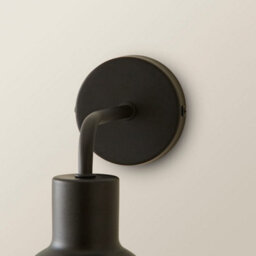 Valuelights Bellamy Pair Of Black Glass Globe Rechargeable Wall Lights - thumbnail 6
