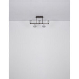 Luminosa Lighting Luminosa Untsy Bar Pendant Ceiling Light Titanium Color Brushed 6X Led Dimmable 2700-6000K Remote Control - thumbnail 9