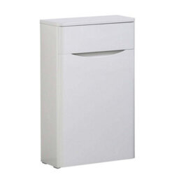 Plum&clay Eden Gloss White Back To Wall Toilet Wc Unit Bathroom Furniture - thumbnail 2