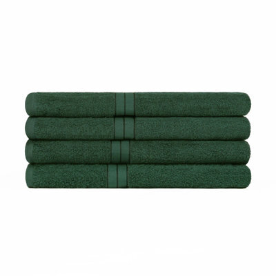 OHS 4 Pack Of 100% Cotton Luxury Bathroom Hand Towel - image 1