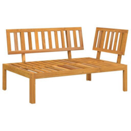 Walplus Garden Pallet Corner Sofa Solid Wood Acacia - 133 X 92 X 69 Cm (W X D X H) - thumbnail 2
