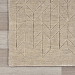 Beige Geometric Modern Wool Rug For Living Room Bedroom & Dining Room-236Cm X 297Cm - thumbnail 6