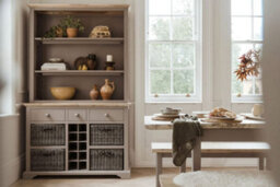 Statement Furniture Florence Solid Acacia Hardwood Dining Bench 140Cm - Dove Grey - thumbnail 4