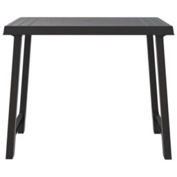 Berkfield Camping Table Anthracite 79X56X64 Cm Pp Wooden Look - thumbnail 3