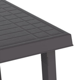 Berkfield Camping Table Anthracite 79X56X64 Cm Pp Wooden Look - thumbnail 5