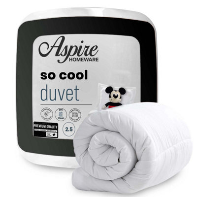 Aspire Homeware 2.5 Tog Summer Duvet King (230X220Cm) Premium Anti-Allergy Lightweight Quilt - image 1