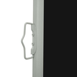 Berkfield Patio Retractable Side Awning 100X300 Cm Black - thumbnail 4