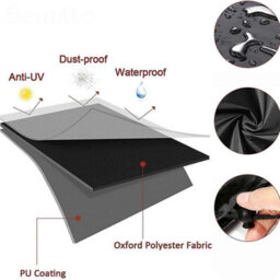 (230 160 74Cm) Protective Cover For Outdoor Furniture, Dustproof, Rainproof, Sunproof, Table And Chair - thumbnail 3