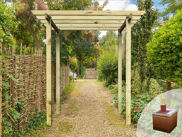 Edecks Village Walkway Wooden Garden Pergola (W 2400mm X D 2400mm) With Concrete In Posts (2.7M) - thumbnail 2