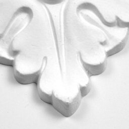 Yes-Online Pack Of 2 Decorative Square Ceiling Roses Classic Ornate Polyurethane 100mm - thumbnail 5