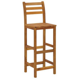 Berkfield 3 Piece Garden Bar Set Solid Wood  Acacia - thumbnail 6