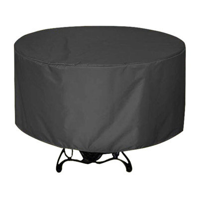 Black Garden Furniture Cover 210X140X80Cm Outdoor - image 1