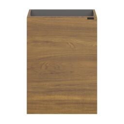 GoodHome Imandra Compact Walnut Effect Single Wall-Mounted Bathroom Cloakroom Unit (H) 550mm (W) 440mm - thumbnail 2