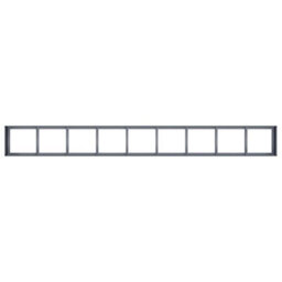 Berkfield Modern Planter Anthracite 360X40X40 Cm Cold-Rolled Steel - thumbnail 5