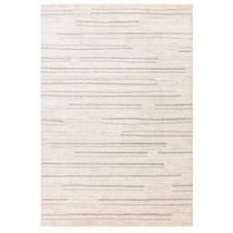 The Rug Edit Oslo Os05 Lines Grey Area Rug - 200X275Cm - thumbnail 3