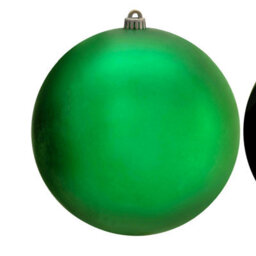 Christmas Tree World 25Cm Green Bauble Set Shiny/matt (4 Pc) - thumbnail 3