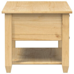 Walplus Coffee Table With Drawers Corona 85X50X45 Cm Solid Wood Pine - thumbnail 5