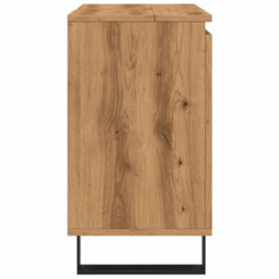 Berkfield Bathroom Cabinet Artisan Oak 58X33X60 Cm Engineered Wood - thumbnail 5