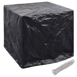 Walplus Outdoor Garden Water Tank Covers 2 Pcs 8 Eyelets 116X100X120 Cm - thumbnail 2