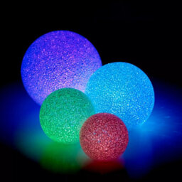 Urbn-Living 7.5Cm Led Colour Changing Ball Light - thumbnail 3