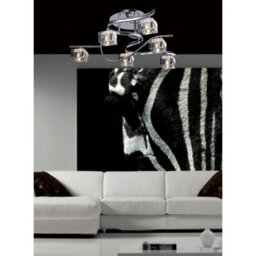 Luminosa Lighting Luminosa Sisco Semi Flush Round 4 Light G9 Polished Chrome - thumbnail 3