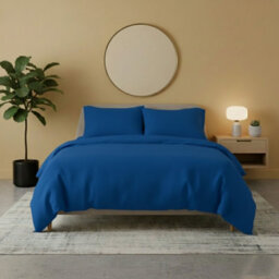 Flannelette Cotton Duvet Cover Set Soft Brushed Warm Bedding Set Teal