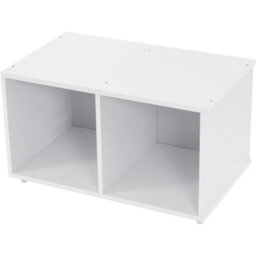 Abrihome Household Bed, Children's Bed, 90X190Cm With Drawers, Storage Compartments And Anti-Fall Railings, White - thumbnail 2