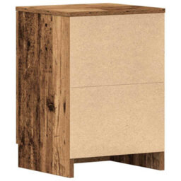 Berkfield Classic Bedside Cabinets 2 Pcs Old Wood 38X35X55 Cm Engineered Wood - thumbnail 9