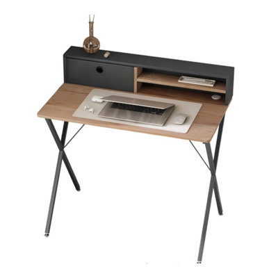 Modern Small-Space Desk 90Cm Home Office, Laptop Table - image 1