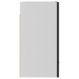 Vidaxl Hanging Cabinet Lyons 2 Pcs Black 50X31X60 Cm Engineered Wood - thumbnail 9