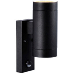 Nordlux Tin Outdoor Metal Wall Light Motion Sensor Black,mains - thumbnail 2